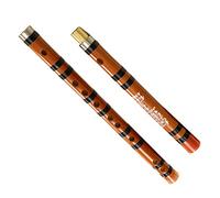Professional Bamboo Flute 2-section Bitter Bamboo Flute Beginners Horizontal Flute Students Self-taught Woodwind Instruments Bamboo Flute Musical Instruments (Color : F)