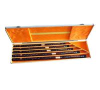 Professional bamboo flute 5Pcs/set Bamboo Flute ProfessionalBamboo Flute Woodwind Musical Instrument C/D/E/F/G With Aluminum Alloy Case