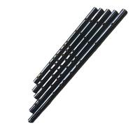 Professional bamboo flute Bamboo Flute Instrument Professional Bamboo Flute For Beginners Made Of Bitter Bamboo One Section Of Black Bamboo Flute(E)