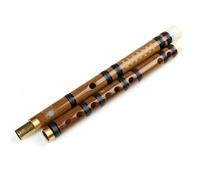 Professional bamboo flute Bamboo Flute Traditional C/D/E/F/G Key Woodwind Musical Instrument Beginner Adult Bamboo Flute Musical Instrument(E 2 section)