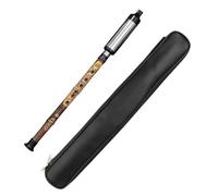 Professional bamboo flute Bawu Bamboo Flute With Leather Case Electric Tuner Woodwind Instrument Bamboo Flute Beginner(A Key)