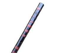 Professional bamboo flute Beginner One Section Black Bamboo Flute Instrument Professional C/D/E/F/G Tune Easy To Play(F)