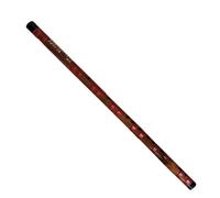 Professional Bamboo Flute Bitter Flute Red Line Red Paint Beginner Flute Instrument Bangdi(F Key)