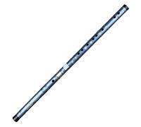 Professional Bamboo Flute Blue Chinese Traditional Handmade Bamboo Flute Two-section Flute Dizi For Beginners And Music Lovers Bamboo Flute Musical Instruments (Color : F key)