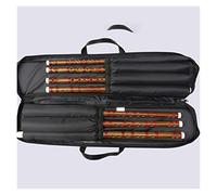 Professional Bamboo Flute Brown 2-section Bamboo Flute 7 Pieces Set Beginner Horizontal Flute With Seven Tones C/D/E/F/G/A/minor B-flat Bamboo Flute Musical Instruments