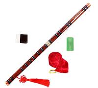 Professional Bamboo Flute C/D/E/F/bB Key Bamboo Flute With Black Line Musical Instruments Handmade Chinese Dizi Easy To Learn Bamboo Flute Musical Instruments (Color : BB key)