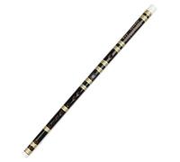Professional bamboo flute C/D/E/F/G Key Bamboo Flute Black Musical Instrument Professional Bamboo Flute With Line Easy To Play For Beginners(E)