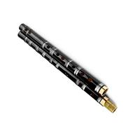 Professional Bamboo Flute C/D/E/F/G Key Separable Black Bamboo Flute With Transparent Line Musical Instrument Chinese Handmade Bamboo Flute Musical Instruments (Color : E key)