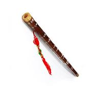 Professional Bamboo Flute Chinese 10 Holes Bamboo Flute Professional Woodwind Instruments Natural Color Flutes Bamboo Flute Musical Instruments (Color : D Key)