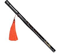 Professional Bamboo Flute Chinese Short Xiao Zizhu Cave Xiao Beginner 8 Hole Black Bamboo Flute G/F Tune Musical Instrument Bamboo Flute Musical Instruments (Color : G)