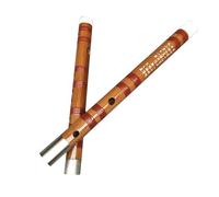 Professional Bamboo Flute Double -connected White Copper Second Section Of The First Learning Flute Horizontal Flute Flute Tie The Flute(C Key)