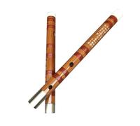 Professional Bamboo Flute Double -connected White Copper Second Section Of The First Learning Flute Horizontal Flute Flute Tie The Flute(G Key)