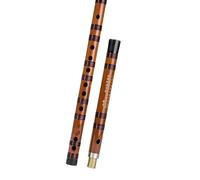 Professional bamboo flute Flute Beginner Transverse Flute Professional Playing Flute Two Sections Tuned To Copper (Color : F)