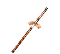 Professional bamboo flute Flute Flute Refined Professional Playing Adult Beginner Adjustable Two Sections (Color : F)