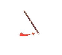 Professional bamboo flute Flute Instrument Student Flute Professional Horizontal Flute Brown Wine Red Line Single Output Brass Flute (Color : G)