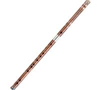 Professional bamboo flute Flute Playing Flute Professional Horizontal Flute Flute White Copper Two Sections GFCDE Tune (Color : E)