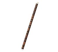 Professional Bamboo Flute Full-line Flute Winding Line Beginner Zero-based Entry Flute Instrument Playing Ancient Style(Black,G Key)