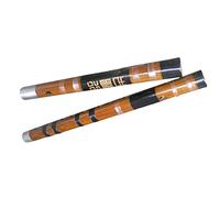 Professional Bamboo Flute Handmade Double Plug White Copper 2 Sections Black Horn Bitter Bamboo Flute Beginner Musical Instrument Bamboo Flute Musical Instruments (Color : C)