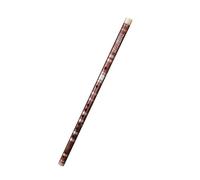 Professional Bamboo Flute Horizontal Flute Bitter Flute Two-section White Copper Single Insert For Beginners(Small A)