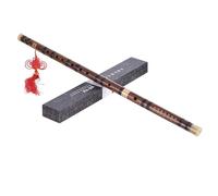 Professional bamboo flute instrument Two Section Flute Practice Playing Instrument(E)