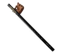 Professional bamboo flute One Section Without Copper Connection Flute Professional Woodwind Musical Instruments (Color : F)