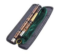 Professional Bamboo Flute Professional Chinese Bamboo Flute Two Section Dizi C/D/E/F/G Key Transverse Flute Woodwind With Bag Bamboo Flute Musical Instruments (Color : F key)