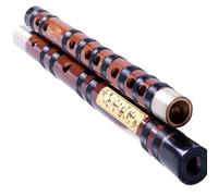 Professional bamboo flute Professional Chinese Flute Transverse Dizi Musicais Instrumentos Key of CDEFG 7 hole (Color : F)