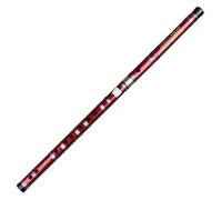Professional bamboo flute Professional Performance Bamboo Flute Red D/E/F/G Keys Bamboo Flute Musical Instrument For Beginner(Red F)