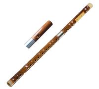 Professional bamboo flute Refined Dual-purpose Flute Instrument Horizontal Flute Beginner Adult Professional Flute G F E D Accessories (Color : G)