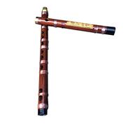 Professional Bamboo Flute Single-connected Brass Black Horn Transparent Line Bitter Bamboo Flute Beginner Horizontal Flute Instrument Bamboo Flute Musical Instruments (Color : C)