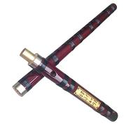 Professional Bamboo Flute Single-insert White Copper 2-section Bitter Bamboo Flute Dizi Student Horizontal Flute Instrument Bamboo Flute Musical Instruments (Color : C)