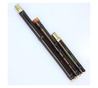Professional Bamboo Flute Three-section Purple Bamboo Cave Flute Bamboo Flute In F Key Chinese Handmade Musical Instrument Bamboo Flute Musical Instruments