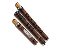 Professional Bamboo Flute Three-section Xiao Professional Purple Bamboo Flute Beginners Practice 8-hole G/F Key Wind Instrument Bamboo Flute Musical Instruments (Color : F)