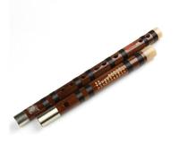Professional bamboo flute Traditional Bamboo Two-section Bamboo Flute Traditional Wood Instrument For Beginners And Music Lovers(D Key)