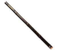 Professional bamboo flute Traditional Vertical FluteA F G 8 Holes Xiao Chinese Traditional Musical Instrument Handmade Woodwind Instrument (Color : G)