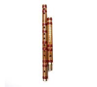 Professional Bamboo Flute Two-section Single Plug Bamboo Flute Portable Horizontal Flute Beginner Students Bitter Bamboo Flute Bamboo Flute Musical Instruments (Color : F)