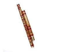 Professional Bamboo Flute Two-section Single Plug Bamboo Flute Portable Horizontal Flute Beginner Students Bitter Bamboo Flute Bamboo Flute Musical Instruments (Color : E)