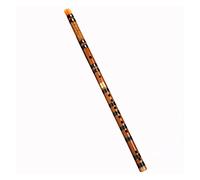 Professional Bamboo Flute Two-section Single Plug White Copper Bamboo Flute Dizi Musical Instrument Beginner Bitter Bamboo Flute Bamboo Flute Musical Instruments (Color : A key)