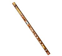 Professional bamboo flute White Copper Professional Bamboo Flute Instrument For Beginners C/D/E/F/G Tune Adult Performance Bamboo Flute(D)