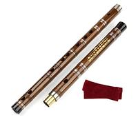 Professional Bamboo Flute Woodwind Bamboo Flute Musical Instrument Chinese Traditional Dizi For Beginners And Music Lovers Bamboo Flute Musical Instruments (Color : G Key)