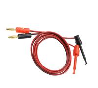 Professional Banana Plug to Electric Hook Clip Leads Cable for Instrumentation Use and Electrical Tool Accessories Electrical Measurement Tool