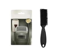 Professional Barber Electric Shaver Replacement Foil And Blade Cutter Head ，Compatible For WAHL， 8164 Hair Clipper Blade Cover Sets For Andis(Silver Set For Andis)