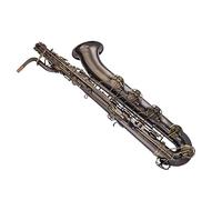 Professional Baritone E Flat Saxophone Brass Sax Wind Musical Instruments With Mouthpiece And Case Saxophone for Student (Color : 03)