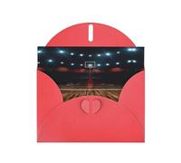 Professional Basketball Arena Exquisite Pearl Paper Holiday Cards, Birthday Cards, Suitable For Christmas, Valentine'S Day, Wedding Anniversary And Party Invitation Cards.