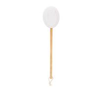 Professional Bath Lotion Applicator with Wooden Long Handle for Men and Women | EVA Head Shower Back Scrubber Brush | Deep Cleaning Back Lotion Applicator