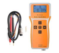 Professional Battery Analysis Measure Internal Resistance Voltages 200Ω 100V Ranging Portable Portable for Maintenance Testing Industrial Battery Voltage Resistance Monitor