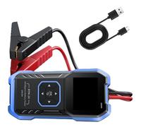 Professional Battery Health Monitor Tool for 12V 24V Systems Color Screen ABS Build Compact Vehicle Charging Tester Electric Vehicle Battery Diagnostic Tool