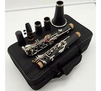 Professional Bb Bakelite Clarinets Nickel Silver Key Musical Instruments Case Mouthpiece Reeds Beginner Clarinet