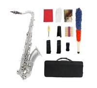 Professional Bb Tenor Saxophone Brass Lacquered Gold B Flat Sax Woodwind Instrument With Case Mouthpiece Accessories (Color : 3)