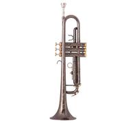 Professional Bb Trumpet Black Nickel Gold Plated Yellow Brass Instruments Bb Trumpete